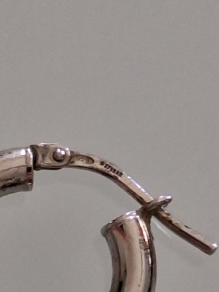 Orecchini cerchio in argento