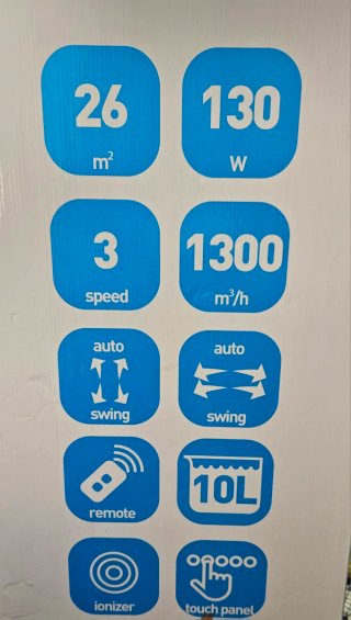 Climatizador Portátil MConfort e1200