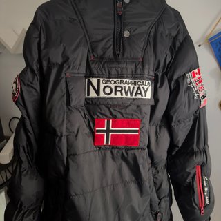Chaqueta Geographical Norway Negra