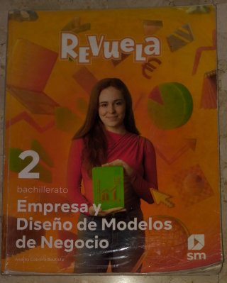 Libro Económia. 2 Bachillerato. ISBN 9788498561449