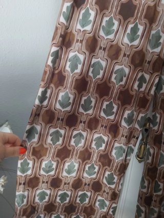 Conjunto pantalón y blusa estampado