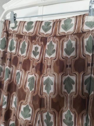 Conjunto pantalón y blusa estampado