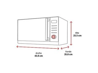 Microondas con grill - Cecotec ProClean 5120 Mirro