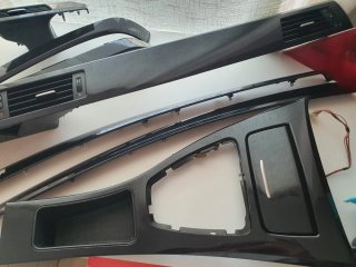 Juego molduras negro brillante BMW E90 E91 L
