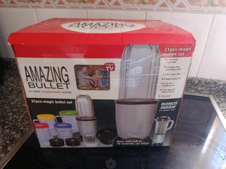 Batidora Amazing Bullet 21 piezas