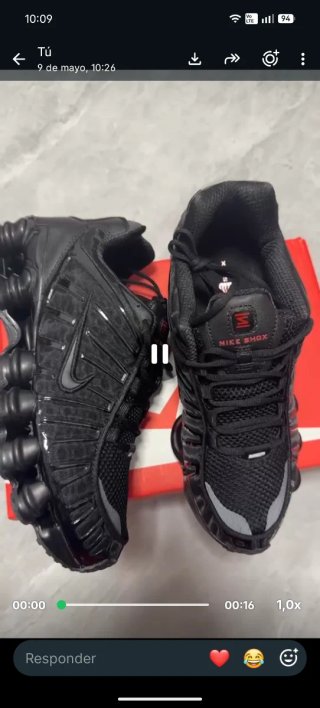 Zapatillas Nike Shox R4 Negras