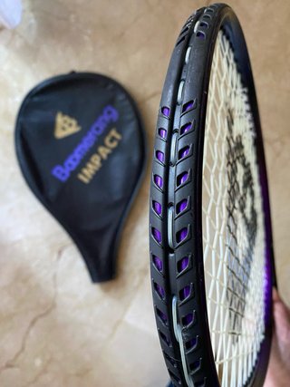 Raqueta Boomerang IMPACT con funda