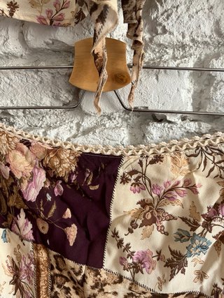 Conjunto vintage estampado leopardo