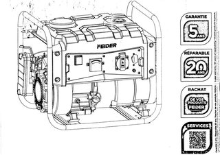 Generador Gasolina 1000W EXPO