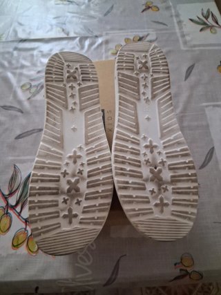 Scarpe tela donna 37 grigio