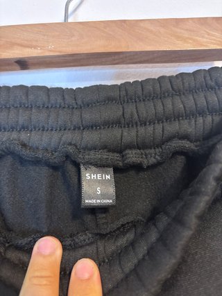 Conjunto chándal S beige y negro