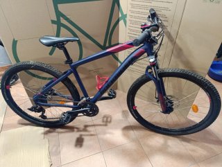 Bici Montaña Talla M Azul/Rosa