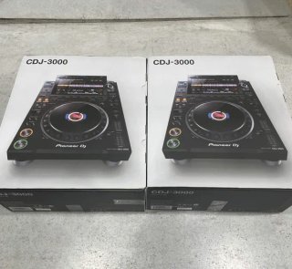 2x Pioneer DJ CDJ-3000