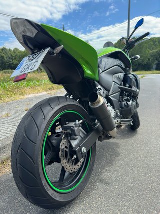 Kawasaki Z750 Verde/Negra