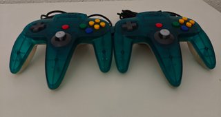 Nintendo 64 Clear Blue RGB + 2 Mandos + Extras