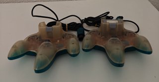 Nintendo 64 Clear Blue RGB + 2 Mandos + Extras