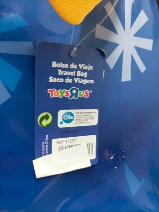 Bolsa Viaje Infantil Toys R Us Geoffrey