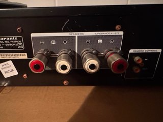 Amplificador Marantz PM7005 Hi-Fi Negro Estereo.