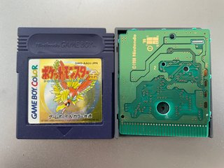 Pokemon Gold Oro Versione Giapponese Game Boy Colo