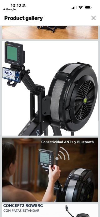 Máquina de remo Concept2 RowErg