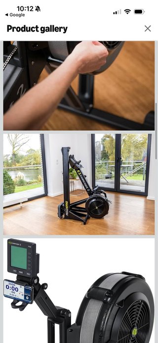 Máquina de remo Concept2 RowErg