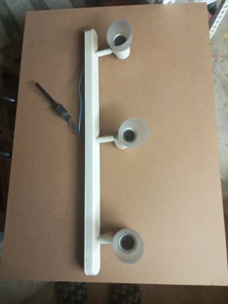 Lámpara de pared 3 focos
