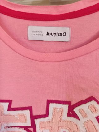 Vestido Desigual Rosa Talla XS