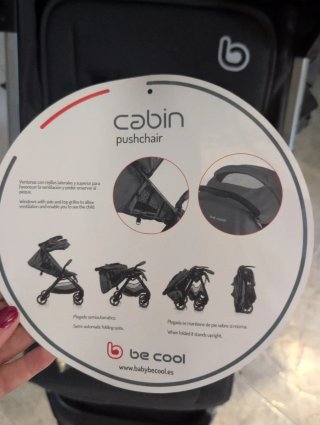 Silla de paseo Be Cool Cabin ligera