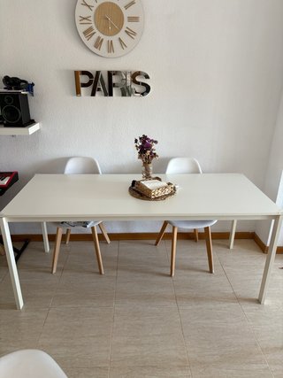 Mesa Comedor Blanca Grande Ikea
