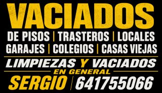 SE RETIRAN ENSERES