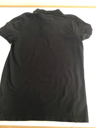Polo Hollister Negro Talla M