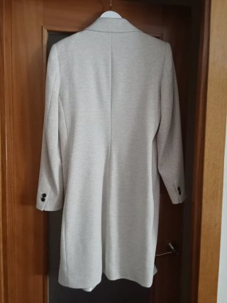 Chaqueta Zara Beige Mujer