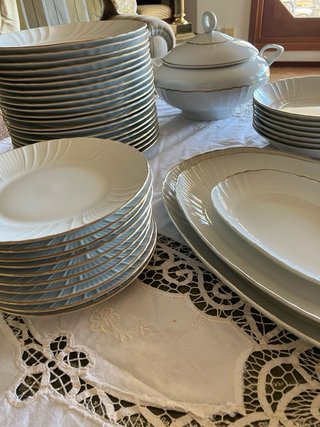 Vajilla de porcelana - 42 piezas