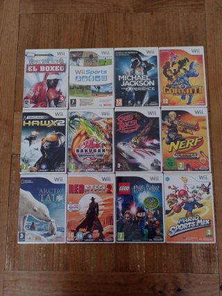 Lote 12 Juegos Wii (Español)