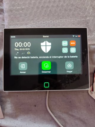 Panel Alarma Staniot 7