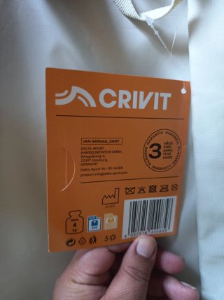 Lote 4 Mochilas CRIVIT Beige y Azul