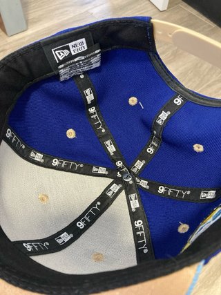 Gorra New Era Lakers Snapback Azul y Dorado