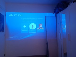 PS4 + Proyector Ultimea + 2 Mandos + GTA