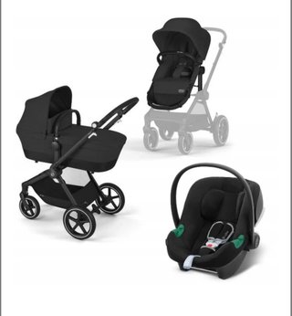 CYBEX EOS BASIC 3in1 Cochecito Cybex 3 en 1 Negro