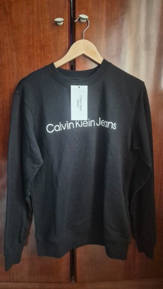 Sudadera Calvin Klein Jeans Negra
