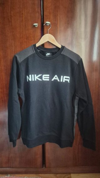 Sudadera Nike Air Negra y Gris