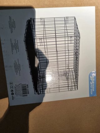 Jaula XXL para perros negra