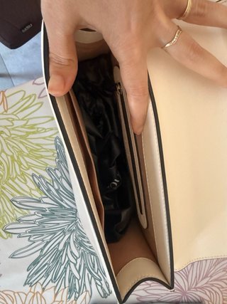 Bolso Tous Blanco y Dorado