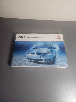 Libretto del conducente Mitsubishi Colt