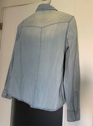 Camisa vaquera azul Talla XS