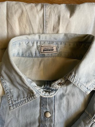 Camisa vaquera azul Talla XS