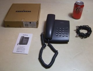 Telefono Fisso Alcatel Temporis 10 Nero