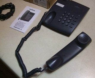 Telefono Fisso Alcatel Temporis 10 Nero