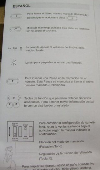 Telefono Fisso Alcatel Temporis 10 Nero