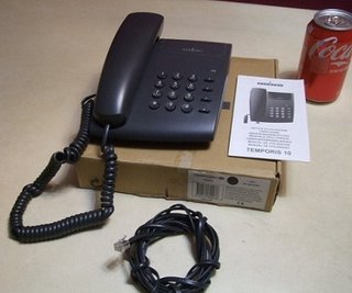 Telefono Fisso Alcatel Temporis 10 Nero